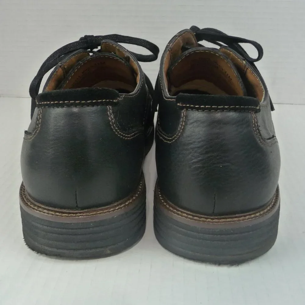 DOCKERS BLACK LEATHER SHOES SIZE 11
